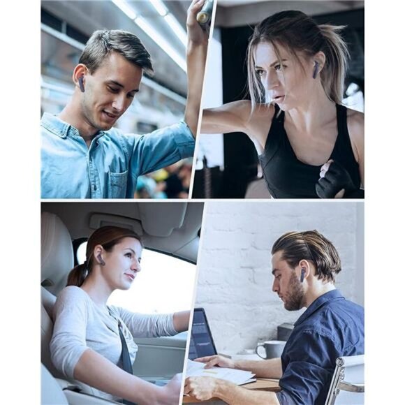 Wireless Bluetooth Ear Bud Headphone Microphone Airpods Charging Case Pro 2 GRAY - Picture 7 of 7